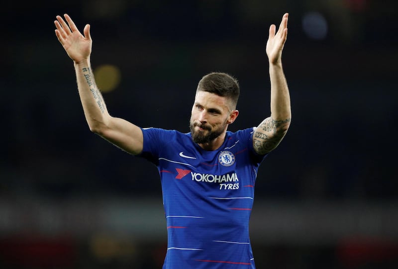 Olivier Giroud: Signed as a replacement for Diego Costa in January 2018, the Frenchman won the World Cup with France but hasn't had much to cheer since. Eden Hazard raves about the target man but the goals have dried up - just four in the league from 33 appearances since his £18m transfer. Could still come good, though he'll play second fiddle to Higuain if he joins. Success rating: 6/10. Reuters