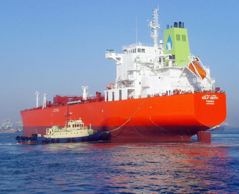 The Gulf Deffi, a chemical tanker and part of the Gulf Navigation fleet. Gulf Navigation Holding