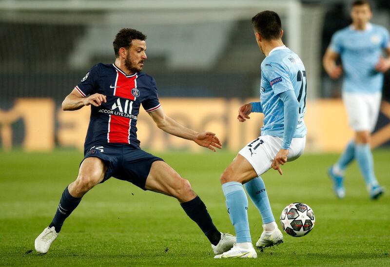 Alessandro Florenzi - 7: Had strike on goal inadvertently blocked by Verratti after 12 minutes and, like many of his teammates, was fantastic in the first half, frustrated and flustered in the second. EPA