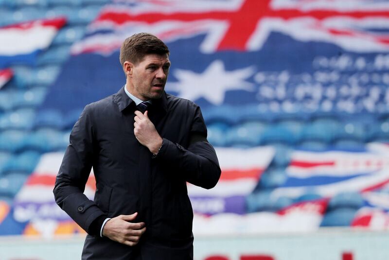 Steven Gerrard - The former Liverpool midfielder, 40, has just guided Rangers to a first Scottish Premier League title in his third season in charge, a stunning achievement considering the Glasgow club's recent history. Still very much learning his craft in top-level management and may feel that a move back south of the border may be a touch too early in his career. Reuters