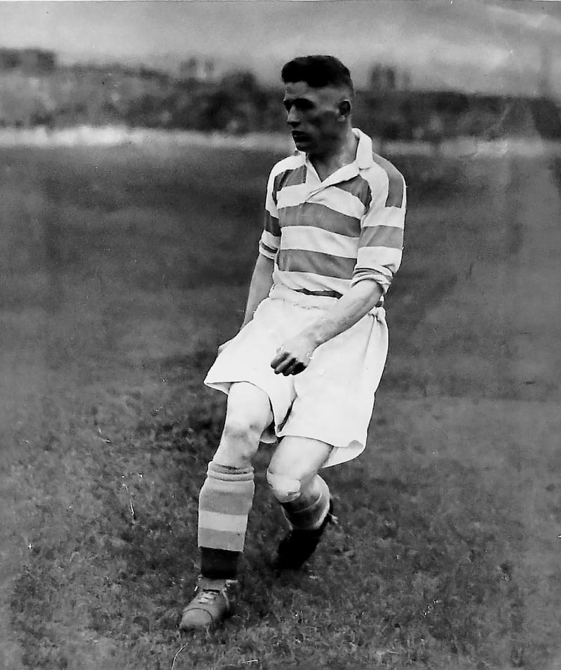 Richard “Dicky” March, the writer's grandfather, also played for Queen Park Rangers and represented the club hundreds of times over a distinguished career with the London club. Courtesy: Nick March