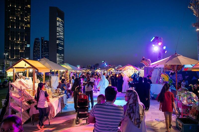 Market Area. The Mother of the Nation Festival retruns with another bumper program. Courtesy Abu Dhabi’s Department of Culture and Tourism