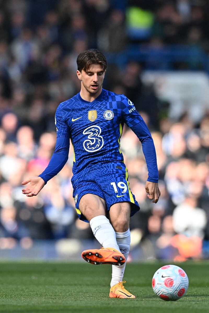 Mason Mount – 5 The England international was unable to connect with Alonso’s pass, with his effort flying high and wide of Raya’s goal. AFP