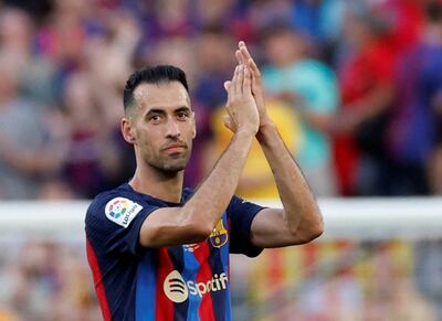 Sergio Busquets is set to join Lionel Messi at Inter Miami. Reuters