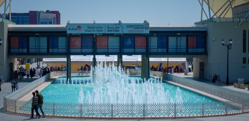 Khalifa Park Library is one of five public libraries that are now operating at 30 per cent capacity. DCT Abu Dhabi