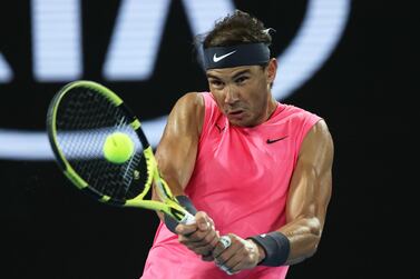 Rafael Nadal was a straight sets winner over Federico Delbonis in the Australian Open second round. Getty Images
