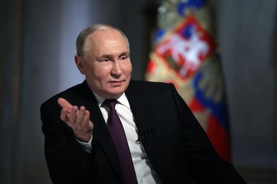 Russian President Vladimir Putin. EPA