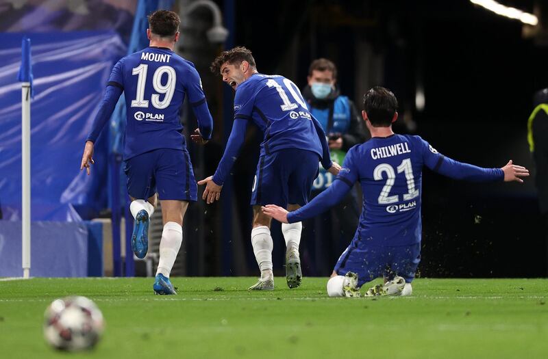 SUBS: Christian Pulisic (for Werner 68’) 8 – Perhaps smarting at not making the starting XI after his goalscoring contribution in the first leg, the American forward played like a man with a point to prove. Ripped Madrid apart every time he was on the ball and set up Mount for the all-important second goal. Getty Images