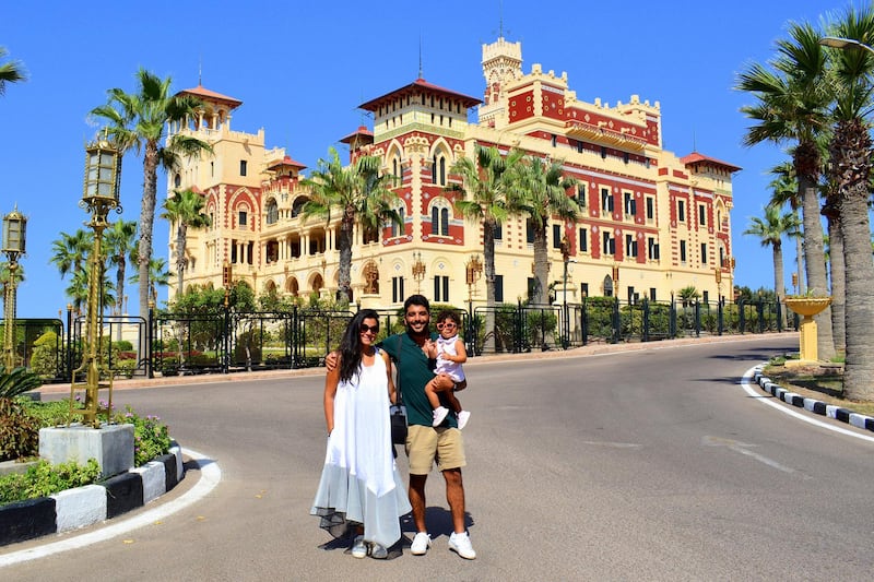 Al Haramlik Palace in Alexandria's Montazah. Courtesy Around Egypt in 60 Days