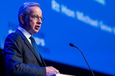 Secretary of State for Levelling Up, Housing and Communities, Michael Gove will announce an overhaul of the UK's extremism policy this week. Michal Wachucik/PA Wire