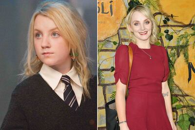 Evanna Lynch stayed in acting, but has not taken on roles as big as her 'Harry Potter' debut as Luna Lovegood. Photo: Warner Bros / AFP