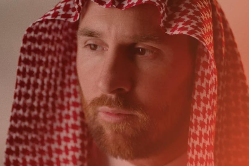 The footballer is also a tourism ambassador for Saudi Arabia. Photo: @sayyargcc / Instagram