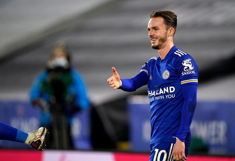 James Maddison – 7. There were some incidents where he wanted too long on the ball, but the midfielder finished superbly for his goal. PA