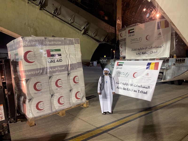 The UAE recently sent 13 tonnes of food aid to Chad to support relief efforts. Wam