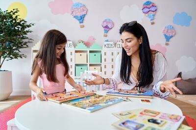 The children's club is brimming with edutainment toys. Photo: Emaar