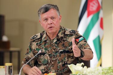 Jordan's King Abdullah. AFP