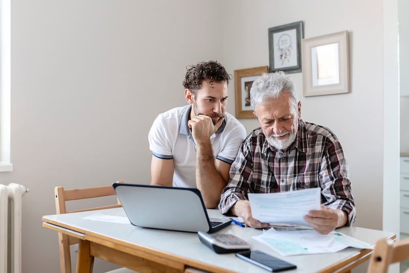 Ask if your parents have a power of attorney for finances. This legal document names someone who can make money decisions on their behalf. Getty