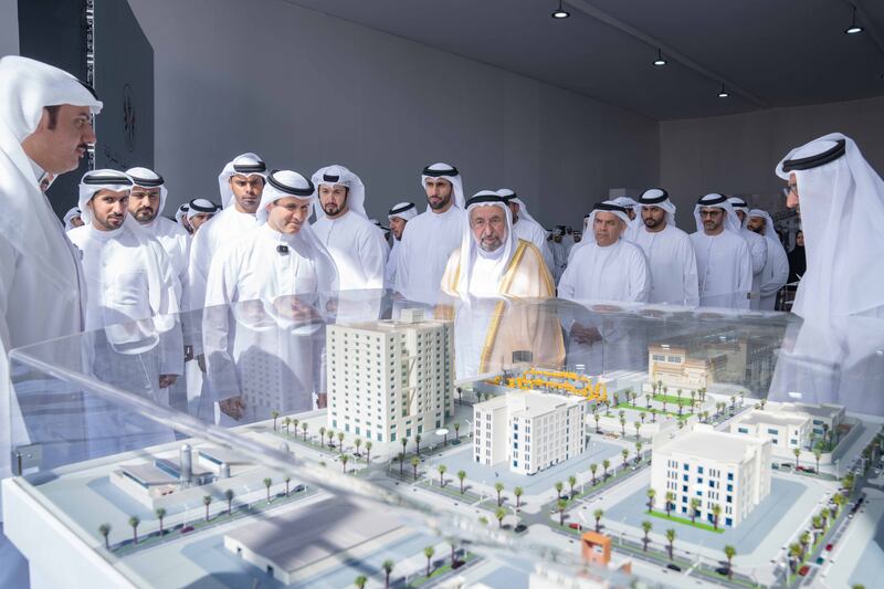 Sheikh Dr Sultan bin Muhammad Al Qasimi, Ruler of Sharjah, said properties in the new project would be 'ready-to-move-in residences that include all needs'. Wam