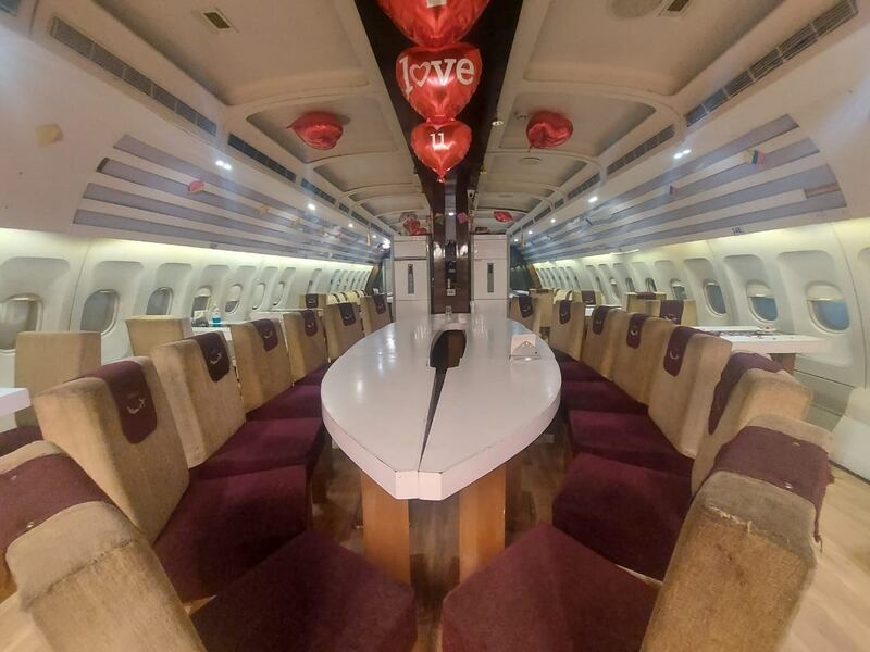 The fuselage of Runway 1 restaurant has been entirely remodelled. Photo: Runway 1