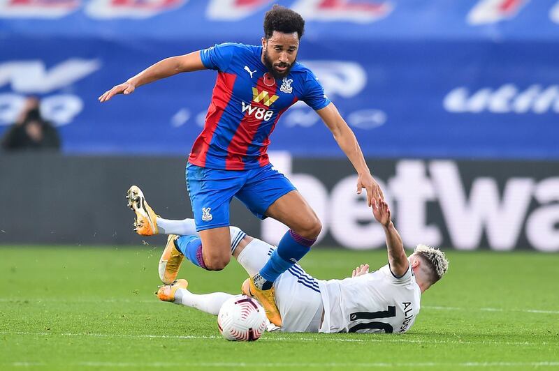 Andros Townsend, 6 - There were several opportunities for the former England man to make his mark on the game but the winger was often wasteful in dangerous positions. Replaced by Jeffrey Schlupp in the 71st minute. AFP
