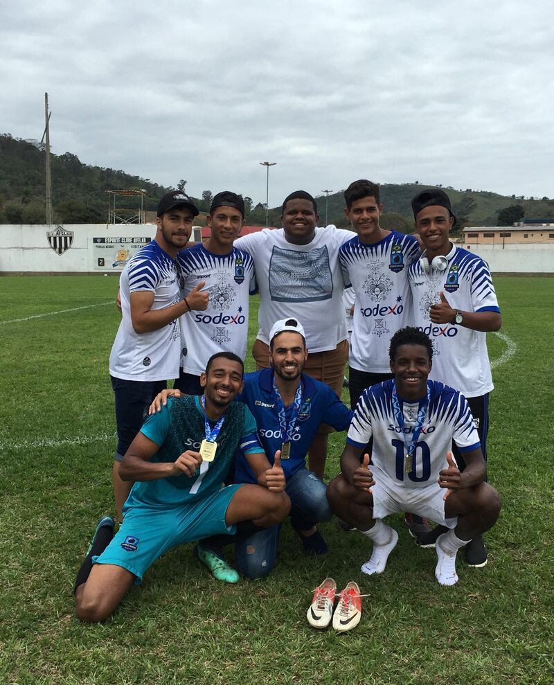 The boys have all been getting on very well with their Brazilian teammates, who have been extremely supportive. Courtesy The Black Pearls Academy