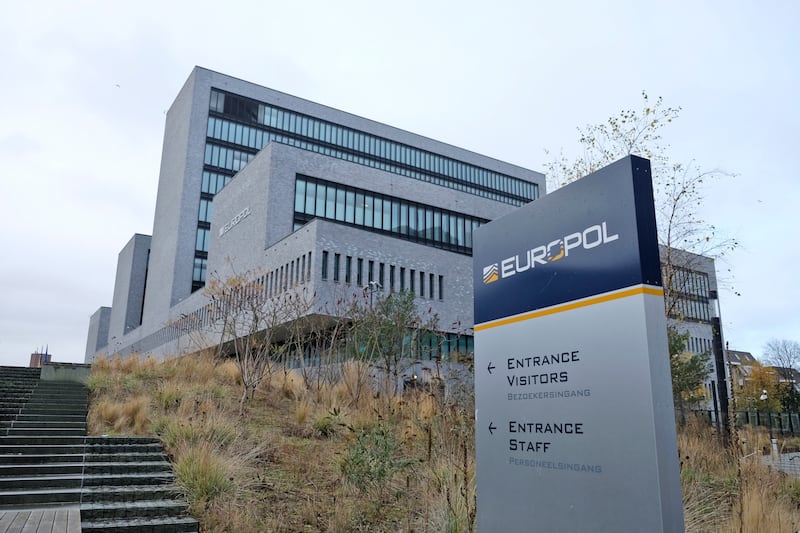 European police agency Europol has carried out raids on people suspected of human trafficking. AP