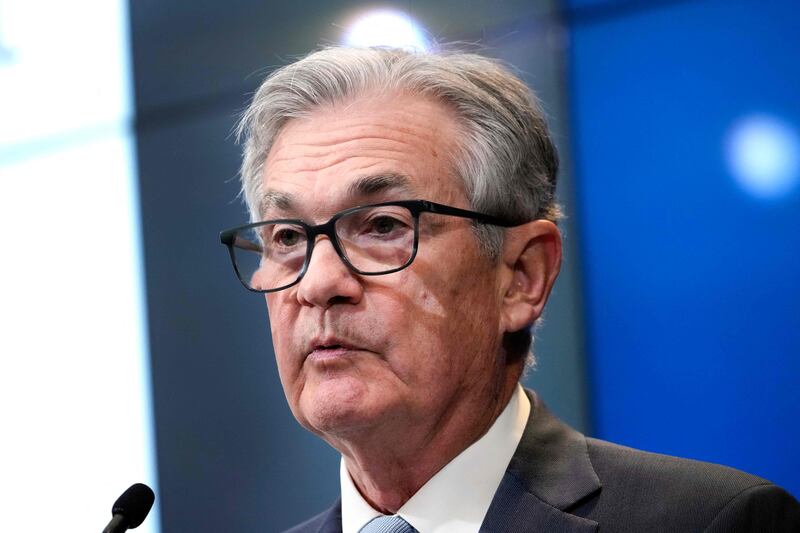 Federal Reserve Chairman Jerome Powell said that the US is experiencing strong wage growth. AFP