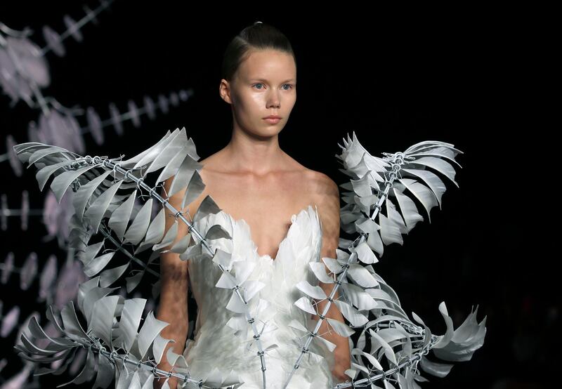 Iris Van Herpen Haute Couture Fall/Winter 2019 2020. Getty
