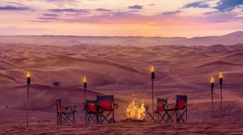The Moon Resort will open in the Mleiha desert later this year. Courtesy Shurooq
