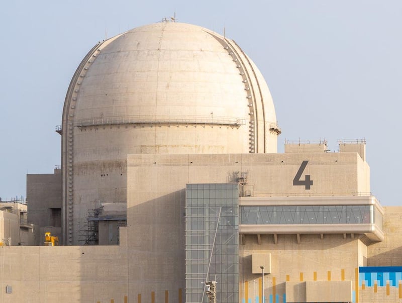 Unit 4 of the Barakah Nuclear Energy Plant has successfully started up. Photo: Emirates Nuclear Energy Corporation