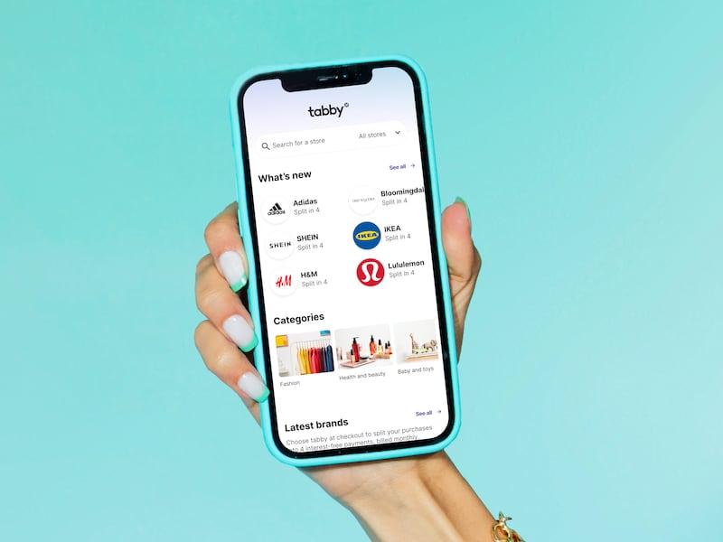 Tabby’s platform went live in February 2020 and the company has since signed agreements with more than 3,000 global brands and small businesses. Photo: Tabby
