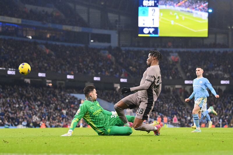 MAN CITY RATINGS: Reclaimed his spot in goal after being rested in midweek, but Ederson might feel he could have done better to keep out Son’s first goal. Stood no chance against Kulusevski’s header into the top corner. Getty