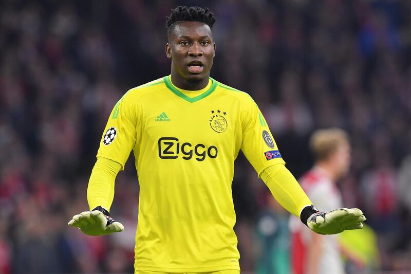 Andre Onana: Speaking to The National prior to the semi-final, former Tottenham and Ajax manager Martin Jol described Onana as “one of the best young goalkeepers in the world”. Having turned 23 only last month, admittedly there should be plenty of potential for further improvement even if his ability is already apparent. The Cameroon shot-stopper, a graduate from Barcelona’s La Masia academy, has been tipped for a return to Camp Nou, especially with Jasper Cillessen likely to leave this summer. Ajax, however, extended Onana’s contract in March by one year, keeping him at the club - in theory - until 2022. Capped nine times for his country, he could fetch up to €42m. AFP