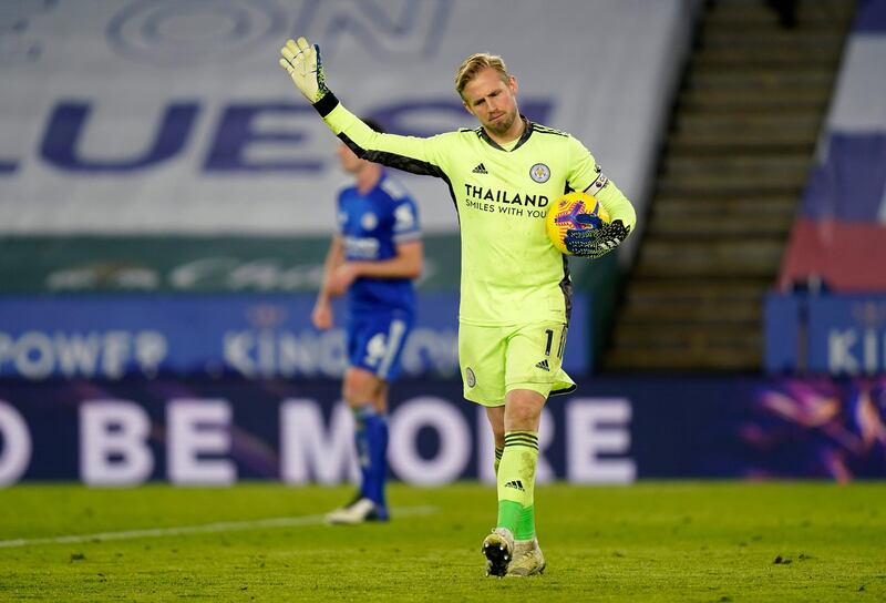 LEICESTER CITY RATINGS: Kasper Schmeichel - 8. Showed great awareness when needed to come off his line and made a brilliant save to deny Bertrand. Getty Images
