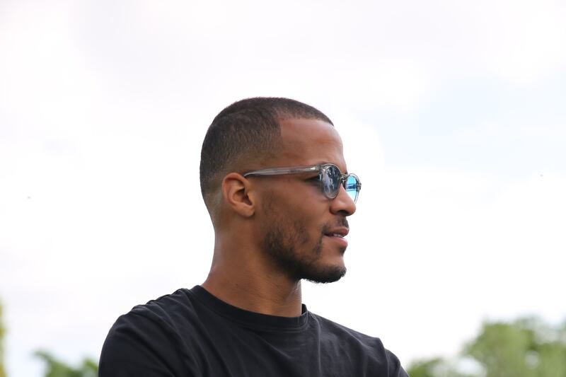 The Nigeria captain William Troost-Ekong, pictured in southern Italy. 