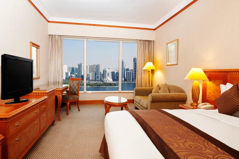 The Hilton Sharjah has rates starting from Dh465. Courtesy dnata Travel