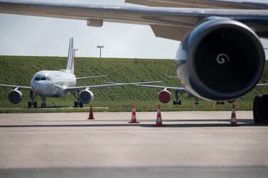 Flights to and from Brazil have been suspended indefinitely by France. AFP