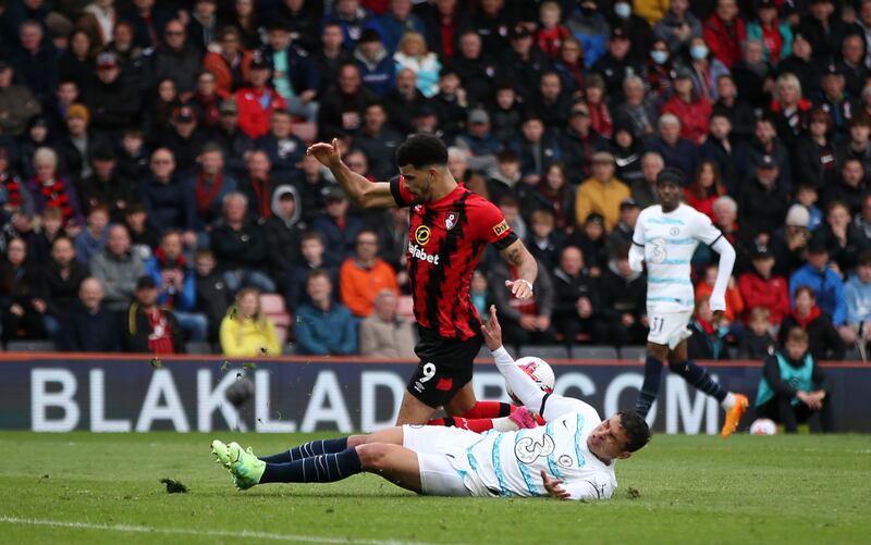 Thiago Silva – 7. Produced a superb last-man tackle to deny Billing, which was sent to VAR for a possible penalty. As usual, marshalled his defence well during spells of Bournemouth pressure. Getty