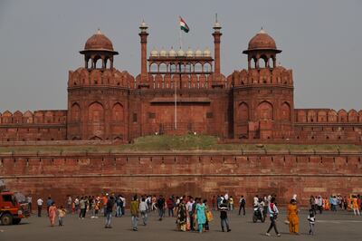Old Delhi's famous Red Fort. Photo: Nasir Kachroo / NurPhoto 