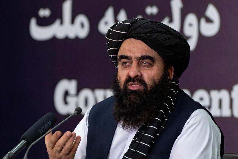 A group of British imams and Muslim scholars travelled to Afghanistan where they met high-ranking members of the Taliban, including Amir Khan Muttaqi. AFP