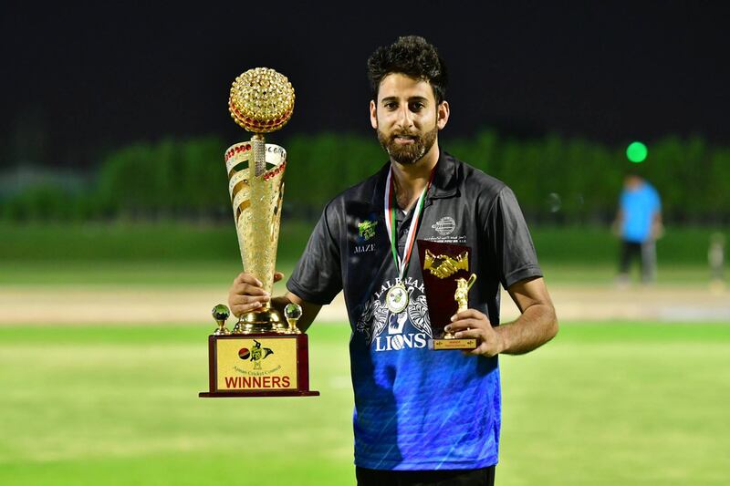 Umer Mir enjoys the sense of community playing cricket builds with his fellow Kashmiris during Ramadan. Courtesy Umer Mir