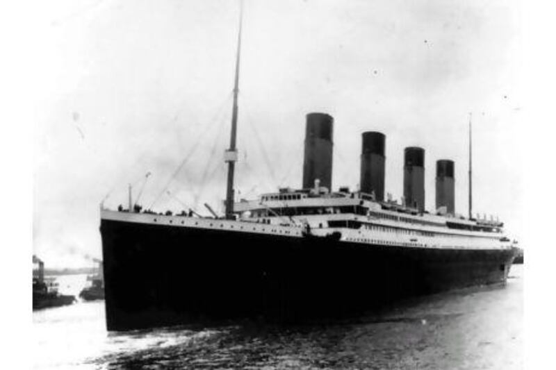 A reader complains that he has heard too much about the Titanic - but still enjoyed one recent story about it. AP Photo