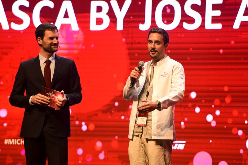 Tasca by Jose Avillez is given one Michelin star. Khushnum Bhandari / The National