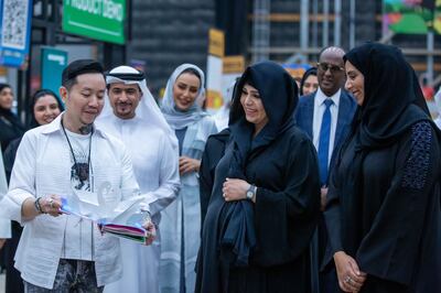 Sheikha Latifa inaugurates the Big Bad Wolf Book Sale in Dubai. Photo: Wam