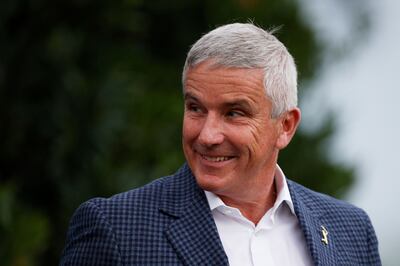 PGA Tour commissioner Jay Monahan was branded a 'hypocrite' by critics. AFP