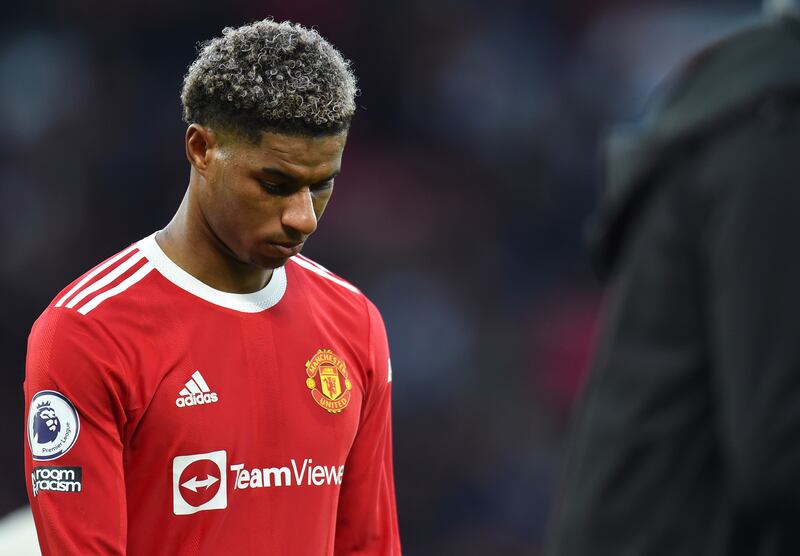 Marcus Rashford 3 - Lively start and got away from Kieta to shoot wide from 25 yards. But lost in the hideous muddle which developed and for which no words can make up. EPA