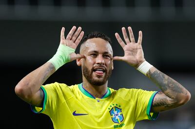 Neymar's two goals against Bolivia saw him move out on his own as Brazil's all-time record scorer with 79 goals. EPA
