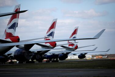 Cabin crew and ground staff are being temporarily laid off as the airline seeks to mitigate the impact of the pandemic. Reuters 