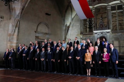 Leaders from 44 countries went to Prague when it hosted the first pan-European summit last year. Reuters 