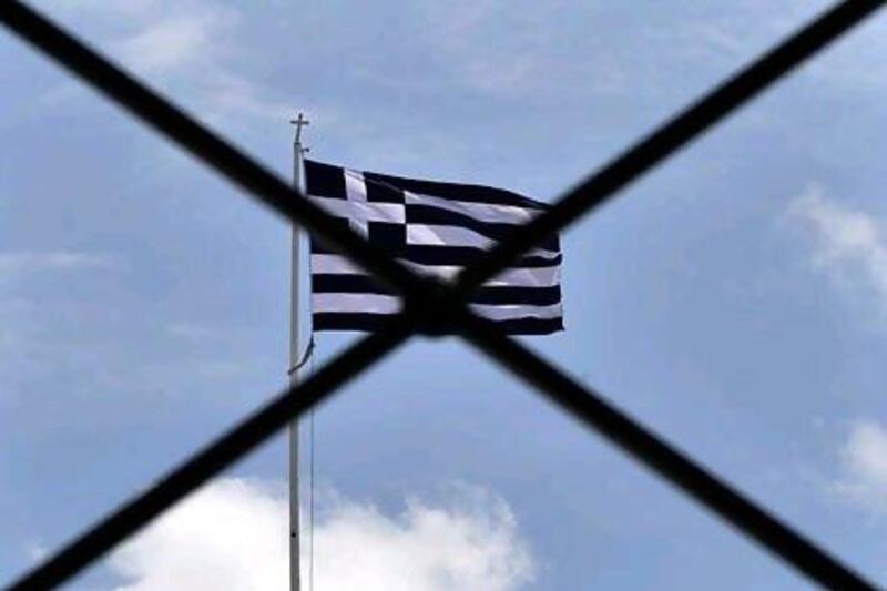 Greece is again in the eye of a storm over its debt.